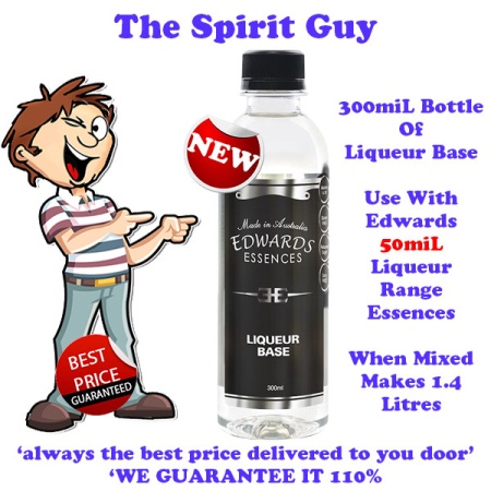Liqueur Base 300miL By Edwards Essences