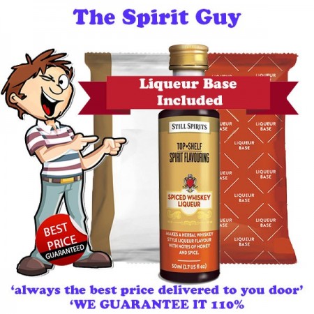 Spiced Whiskey ( Drambuie ) Top Shelf Liqueur Essence & Base Pack - B