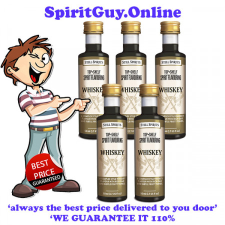 Whiskey - 30107 - Top Shelf Spirit Essence Flavouring x 5 Pack @ $8.50 ea