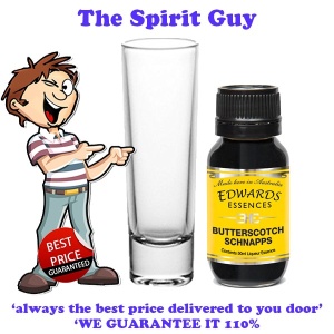 Butterscotch Schnapps - 60 miL Double Shot Glass Promo