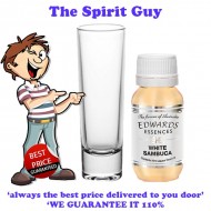 White Sambuca - 60 miL Double Shot Glass Promo