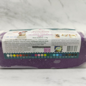 Fondan masa ljubicasta 1kg Lora sweet