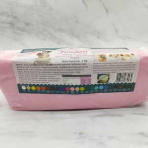Fondan masa svetlo roza 1kg Lora sweet
