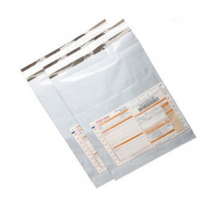 Set 1500 buc punga curierat (tip A3 + ) , cu buzunar pentru AWB 325 x 425 mm + 50 clapeta