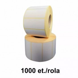 1000 buc Etichete albe 72 x 51 mm - 1000 buc
