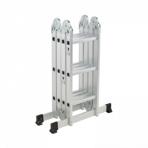 Scara multifunctionala pliabila aluminiu