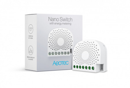 Aeotec Nano Switch with Power Metering (AEOEZW116)