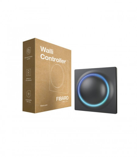 Controller FIBARO Walli Controller Anthracite, Z-Wave, FGWCEU-201-1-8