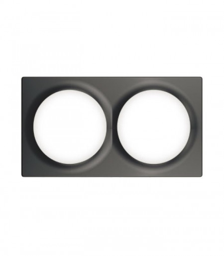 FIBARO WALLI DOUBLE COVER PLATE FG-WX-PP-0003-8 Anthracite