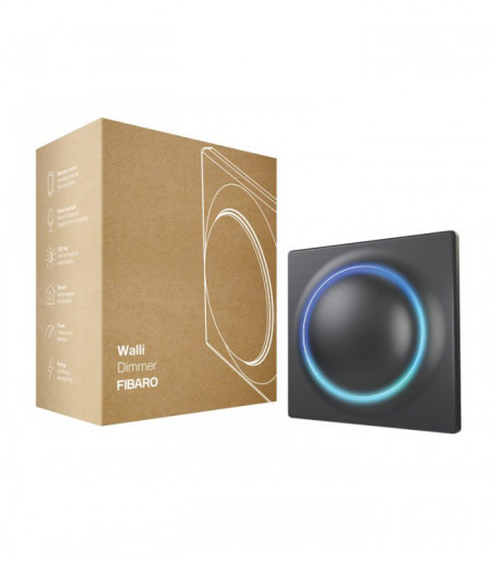 Intrerupator dimabil FIBARO Walli Dimmer Anthracite