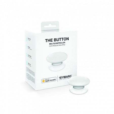 FIBARO Buton Apple HomeKit FGBHPB-101-1 - Alb