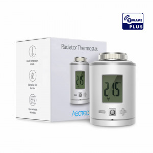 Aeotec Z-WAVE Radiator Thermostat Resigilat | AEOEZWA021-R
