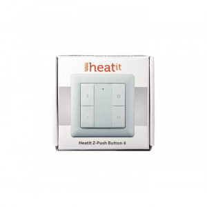 HEATIT Z-PUSH BUTTON 4 - White