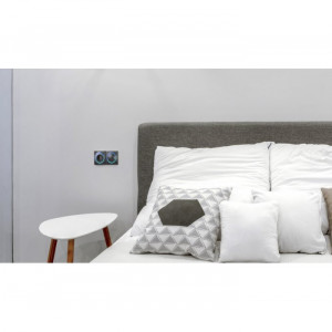 Priza inteligenta FIBARO Walli Outlet (Type F) Anthracite (pachet de 10bucati)