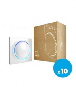 Intrerupator dublu FIBARO Walli Double Switch (pachet de 10bucati)