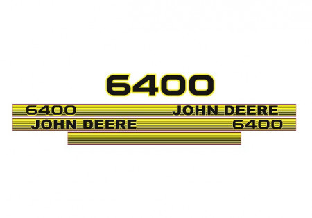 Set Stickere Autocolante John Deere 6400