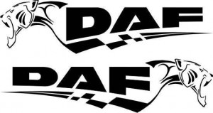 Set stickere DAF