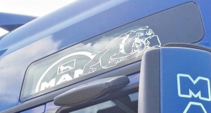 Set stickere Geamuri Fixe MAN Bulldog