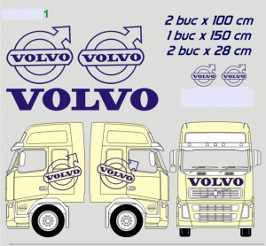 Set Stickere Volvo Laterale + Masca 1