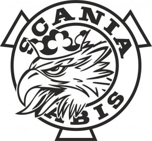 Sticker Autocolant Sigla Scania Vabis 50 cm