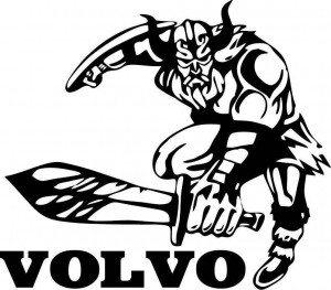 Sticker Autocolant Viking Volvo 45 cm
