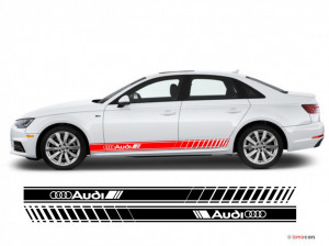 Stickere auto Dungi Laterale Audi A3, A4 , A6 , A8 (Set 2 buc)