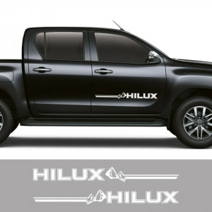 Stickere auto Laterale Toyota Hilux Mountain(Set 2 buc)
