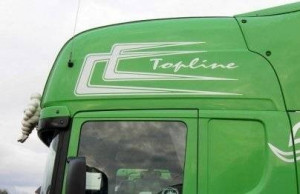 Set 2buc stickere Scania Topline 120 cm
