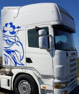 Set stickere Scania Gigant