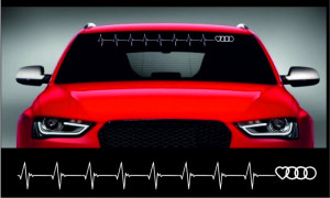 Sticker Auto Audi pulse