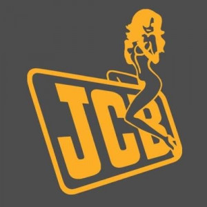 Sticker fata JCB