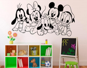 Sticker Perete Copii Personaje Disney