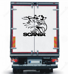 Sticker remorca/semiremorca Scania