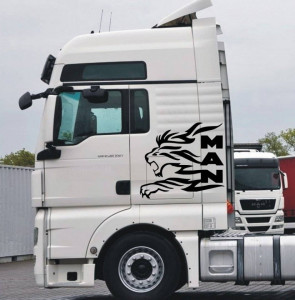 Set 2 buc Stickere MAN TGX TGA TGL 100 cm