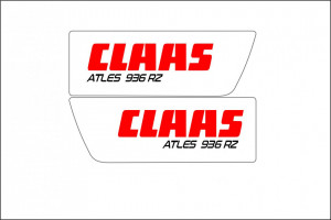 Set Autocolante Claas Atles 936 RZ