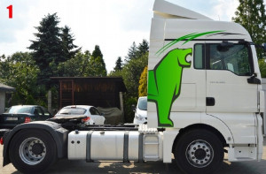 Set stickere MAN TGX TGA 2 culori