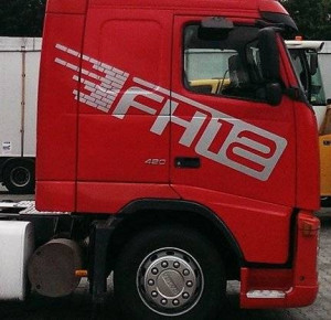 Set Stickere Volvo Laterale FH12