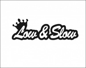 Sticker Auto Low and Slow