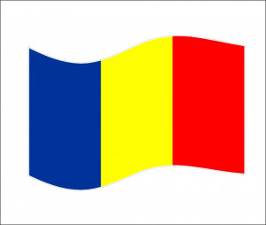 Sticker Color Steag Romania