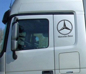Set 2 buc stickere Laterale Mercedes-Benz Actros , Atego, Arocs, etc