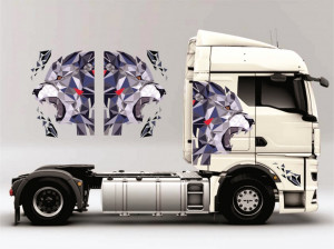 Set stickere MAN Lion Edition TGX TGA
