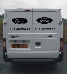 Set Stickere Spate Ford Transit
