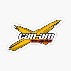 Sticker Auto ATV Can Am Team Color