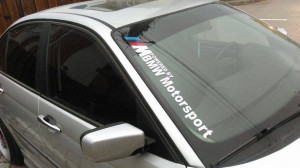 Sticker parbriz M BMW Motorsport Color