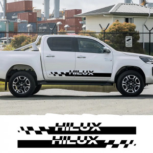 Stickere auto Dungi Laterale Toyota Hilux(Set 2 buc)