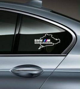 Stickere geamuri BMW (set 2 buc)