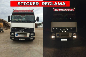 Autocolant - Sticker Reclama Camion Volvo