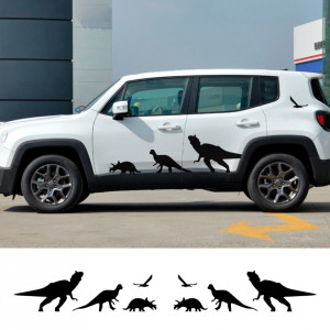 Set Stickere Auto Laterale Dinozauri