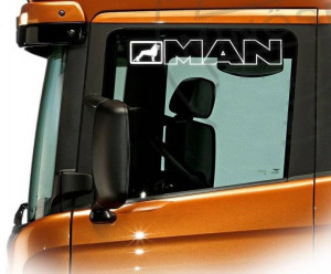Set stickere geamuri laterale MAN