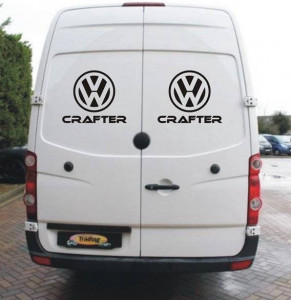 Set Stickere usi spate Volkswagen Crafter